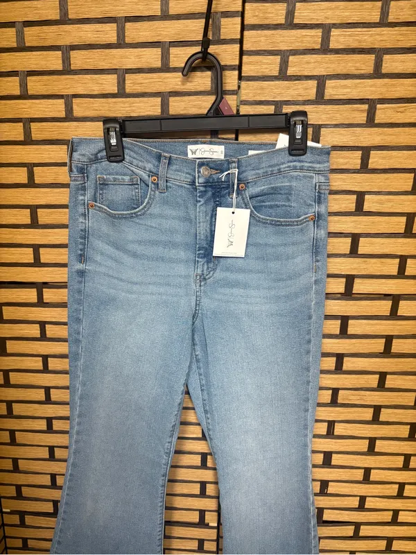 Jessica Simpson daisy flare leg jeans size 10 - Image 3
