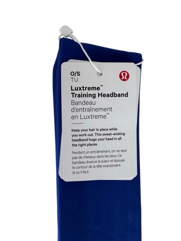 Lululemon Women's Luxtreme Training Headband Beach Ball Blue - Image 9