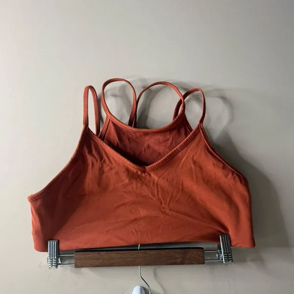 Nike Rust Orange Strappy Crop Top 2xl - Image 10
