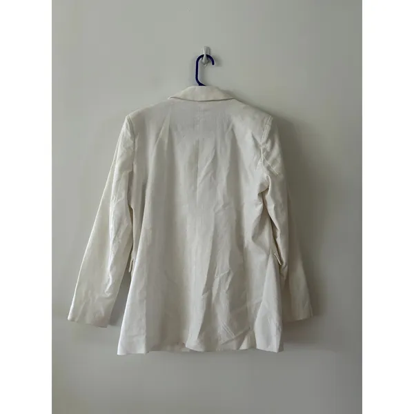 Abercrombie & Fitch Linen Cotton Blend Blazer NWT Size M - Image 5