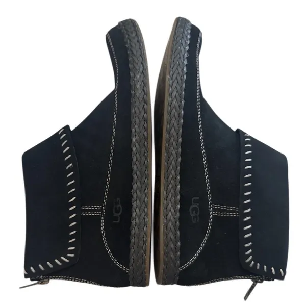 UGG Varney Black Suede Ankle Boots - Image 8