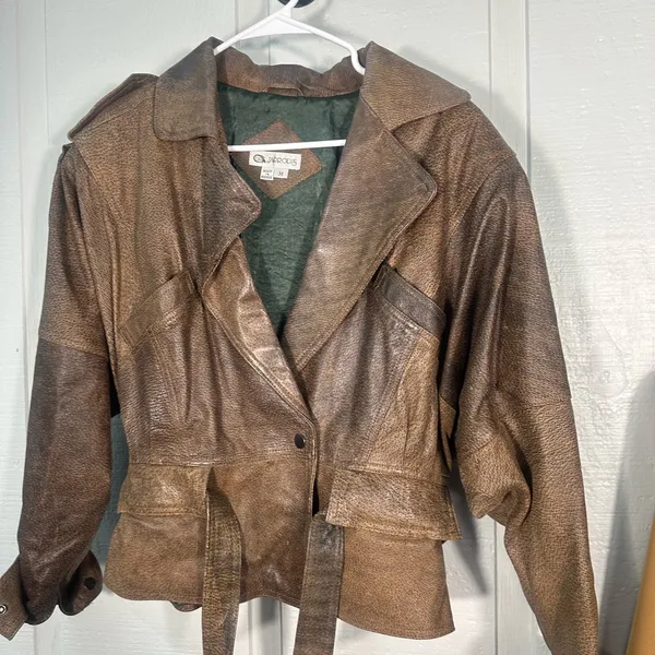 Vintage Jarrod’s Leather Jacket Size Medium GUC - Image 3