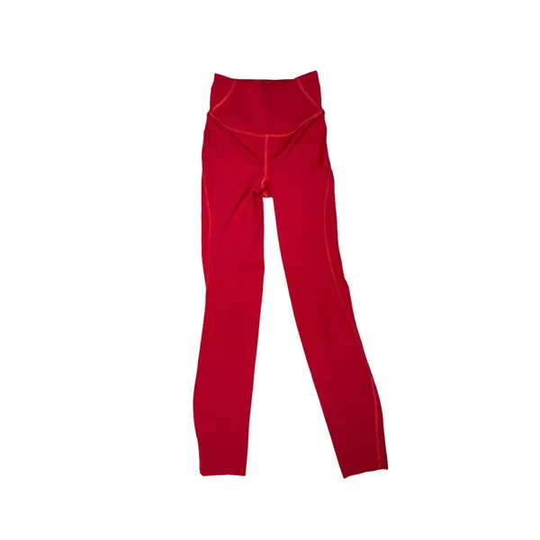Lululemon‎ Base Pace High Rise Legging Women Size 0 Red Excellent Yoga LW5DKHS - Image 2