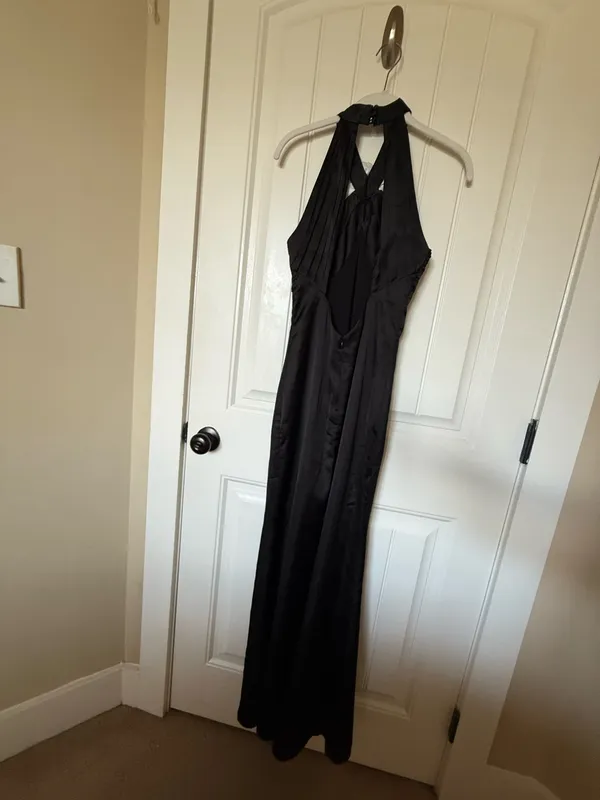 Meshki Dylan Rose Halter Maxi Dress - Image 6