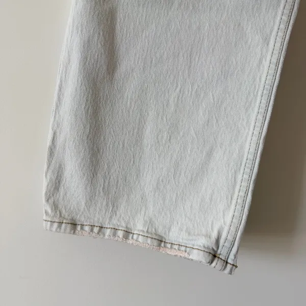 Abercrombie & Fitch Light Wash Mid Rise Baggy Jeans - Image 5