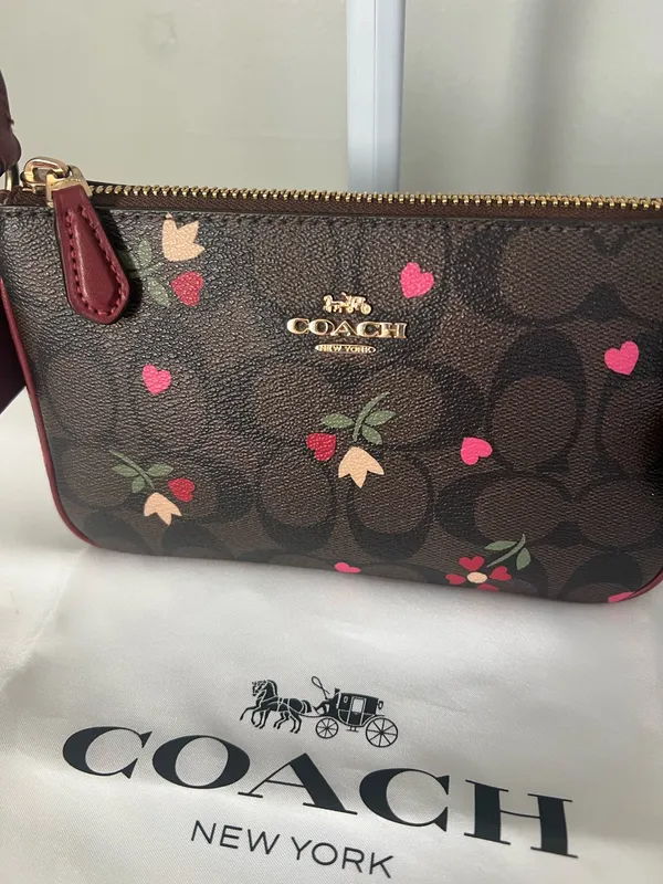 Coach Nolita 19 With Heart Petal Print - Image 2