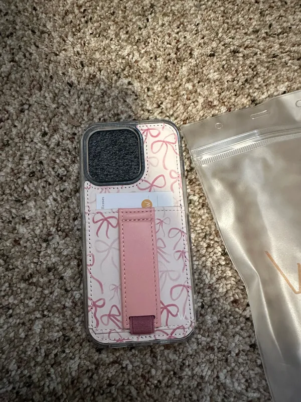 Walli wallet bow phone case Pink - Image 3