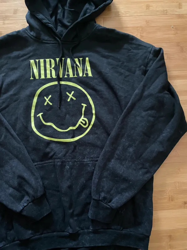 Nirvana Acid Wash Hoodie - Image 2