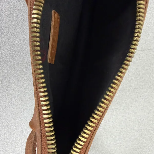 Madewell Bag Womens OS Brown Leather Simple Crossbody Pouch - Image 7