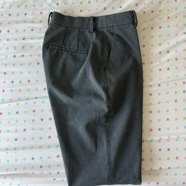 Uniqlo Smart Ankle Pants Gray - Image 5