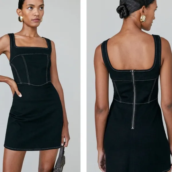 NWOT Reformation Davies Bustier Dress Size 6 - Image 2