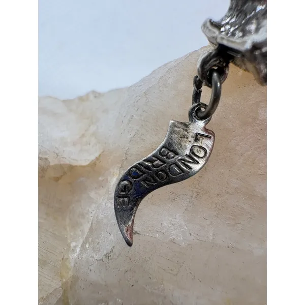 Vintage Sterling Silver London Bridge Charm 3.8g Travel Souvenir Pendant - Image 7