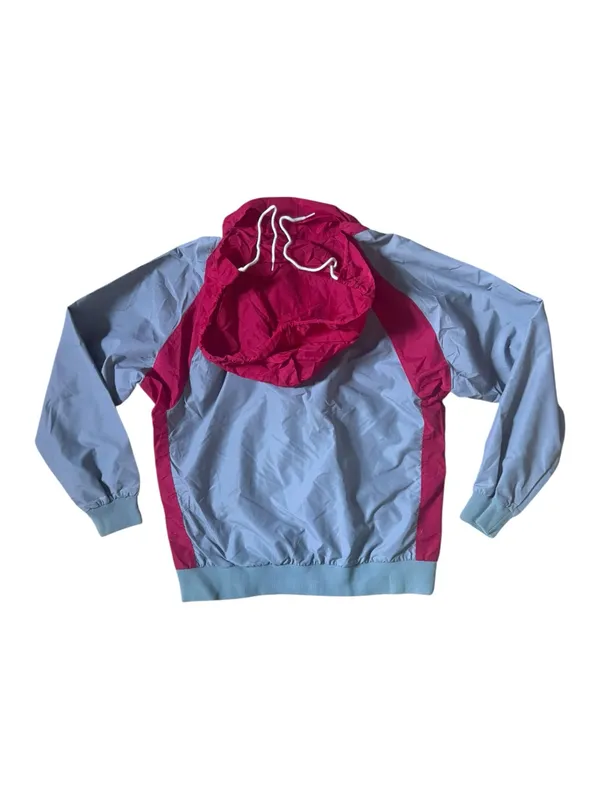 Vintage Lacoste Womens Size Small Gray Red Jacket - Image 4