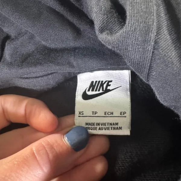 Nike Women's Cropped Sweatshirt Women's XS Black - Image 4