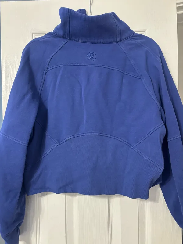 Lululemon Half-Zip Scuba Funnel Neck Oversized M/L - Image 4