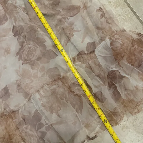 Women's Storia Strapless Floral Tulle Dress-Size Small - NO STRAPS INCLUDED - Image 3