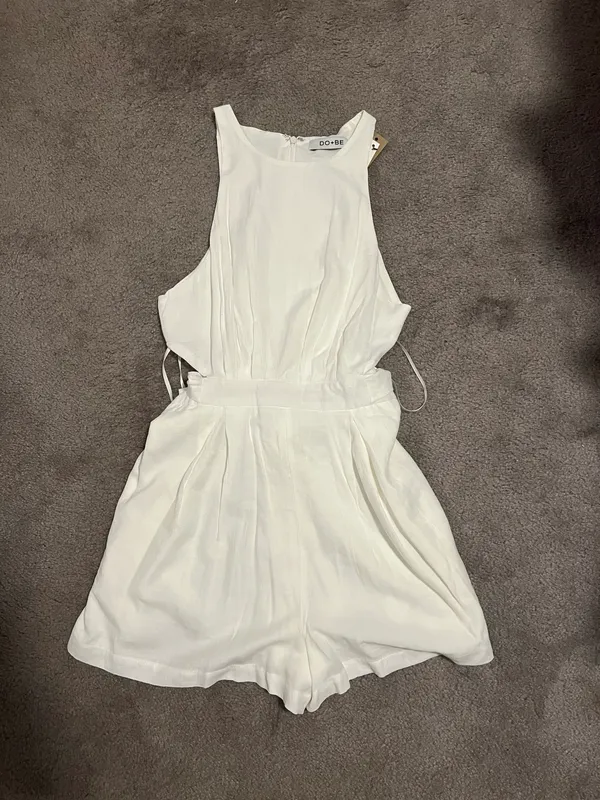 These Three Boutique White Romper - Image 3
