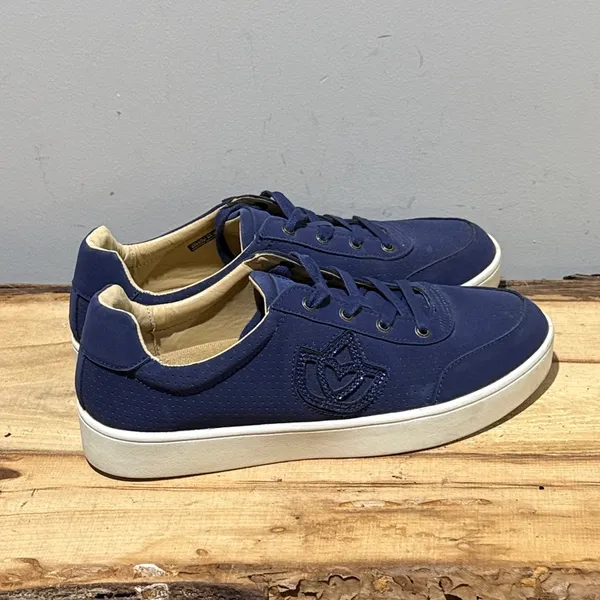 Spenco Blue Suede sneakers‎ Size 9.5B A46 - Image 5