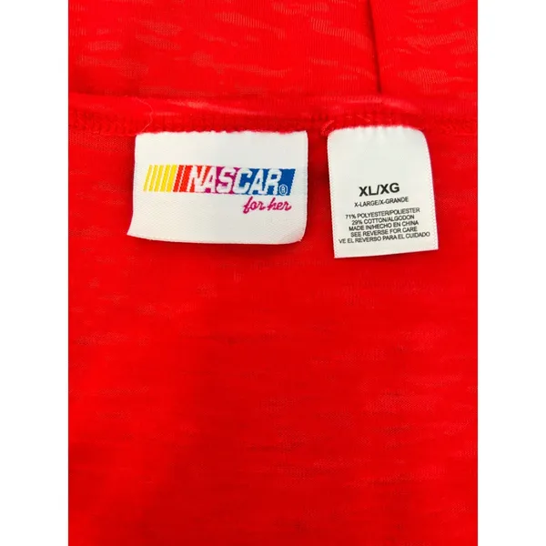 NASCAR Tony Stewart 14 Tank Top XL Red Racerback - Image 4