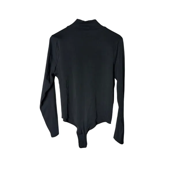 Hill House The Luna Bodysuit Black Cotton Jersey sz XXL - Image 3