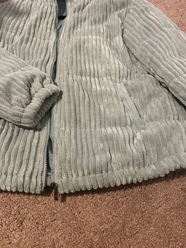 SHEIN fuzzy soft Jacket in Light blue - Image 2