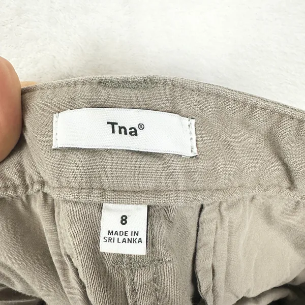 Aritzia Tna Supply Cargo Pant Size 8 Mid Rise Relaxed Fit SoftSupply Cotton - Image 4