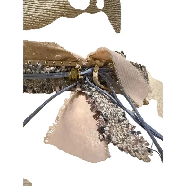 Guera Custom Straw Fedora Hat – Handmade Straw Fedora, Size XL - Image 3