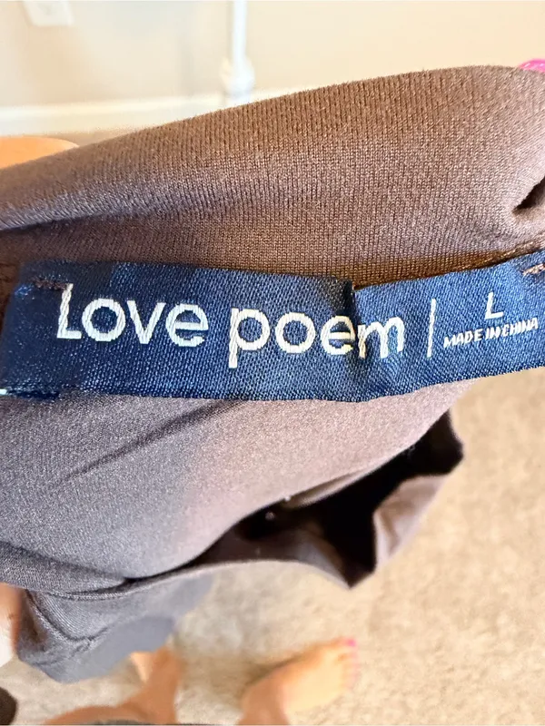 Love Poem Butter Soft Brushed Casual Top And Leggings Set Size Large Nwt - Image 8