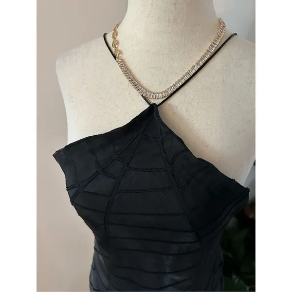Zara black evening dress size medium - Image 6