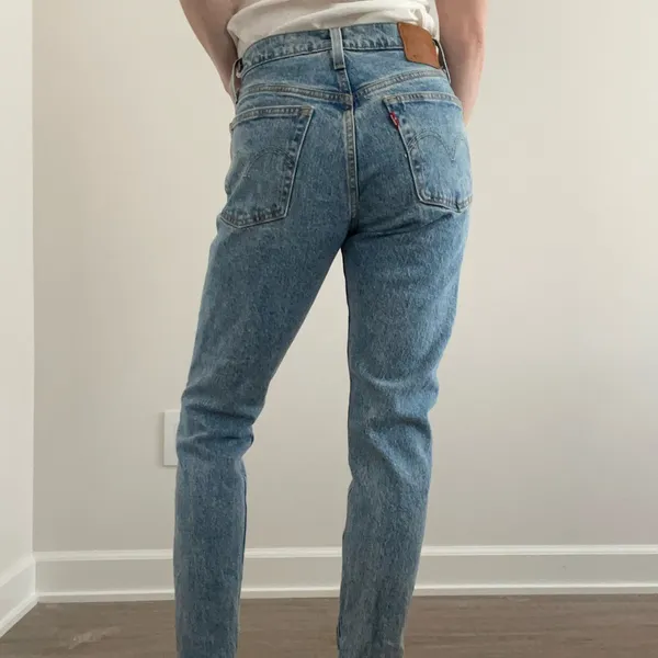 Vintage Levi 501 Skinny High Rise Jeans - Image 3