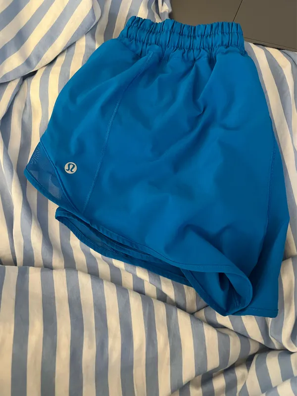 Blue Lululemon Shorts Hotty Hot - Image 2