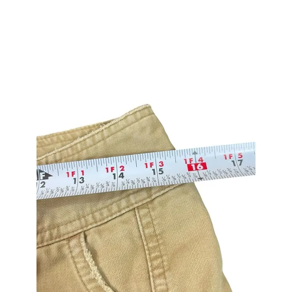 Abercrombie & Fitch Khaki Cargo Capri Pants Women Y2K Grunge Utility Low Rise - Image 8