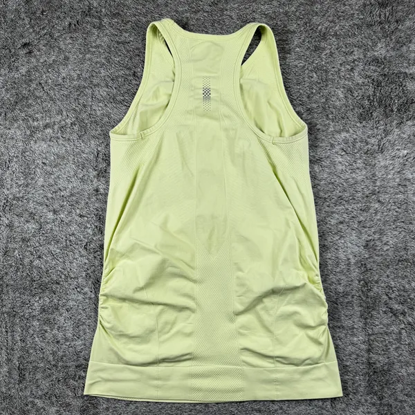 Athleta Finish Fast Racerback Tank Women's Medium Yellow - Image 5