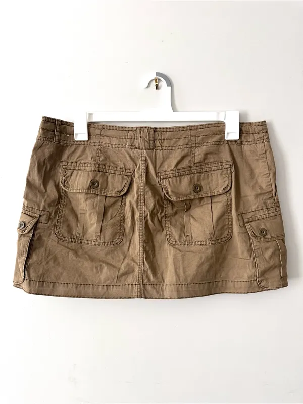 Abercrombie & Fitch Cargo Mini Skirt Large - Image 2