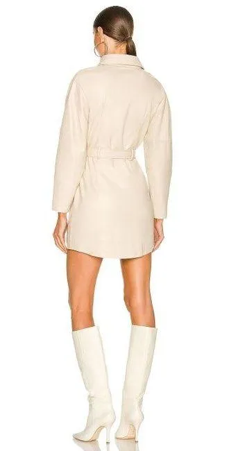 Elliatt Sabrina Dress in Bone Small - Image 4