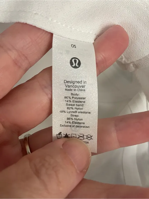 Lululemon Fast And Free Run Hat White Ponytail Running Cap Women’s One Size NWT - Image 7