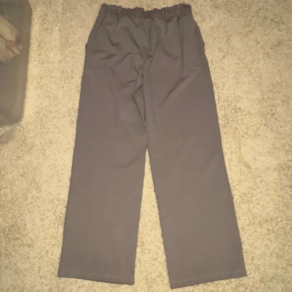 Joie‎ Wide Leg Pants Lounge Casual Elastic Waist Pull On tan Size M - Image 5