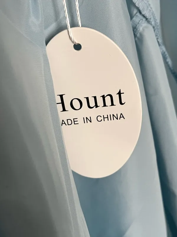 Hount • NWT Light Blue Hooded Windbreaker Jacket - Image 6