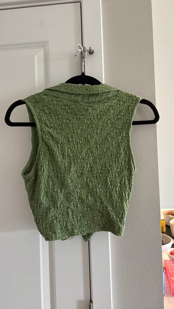 Green Princess Polly crop top - Image 3