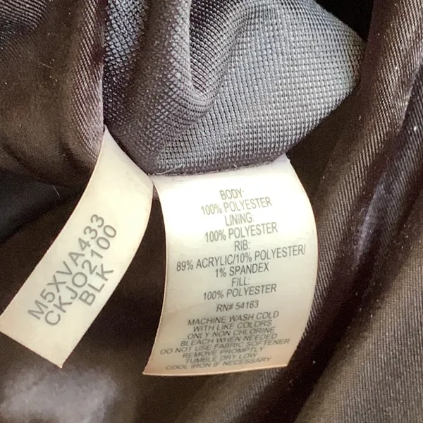 CALVIN KLEIN Quilted Zip Vest. Sz: XL - Image 9