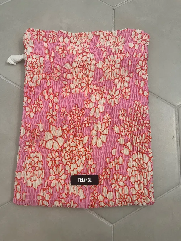 triangl bikini xs/xxs pink floral - Image 8