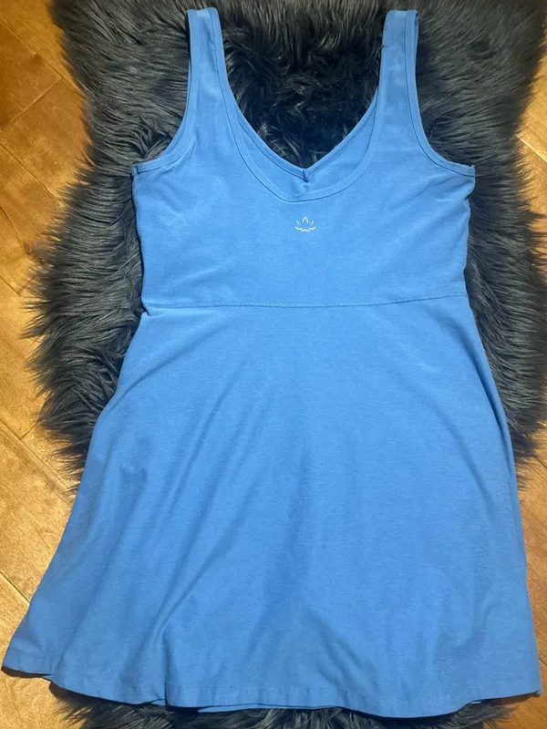 Beyond Yoga Spacedye Movement Dress Scoop-Back Mini Dress Size Large - Image 6