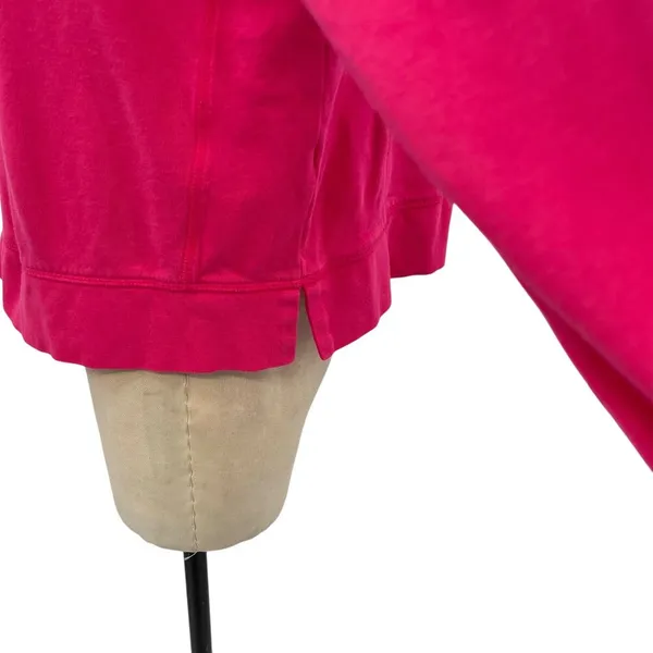 Sweaty Betty After Class Crop Sweatshirt Bright Pink Size‎ US 10 / Large - Image 7