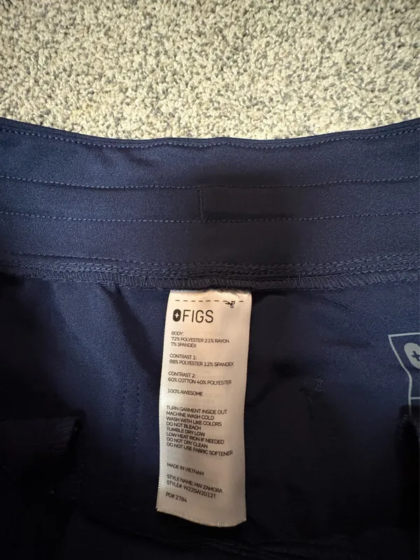 FIGS Zamora High-Waisted Jogger Scrub Pants Tall - Image 3