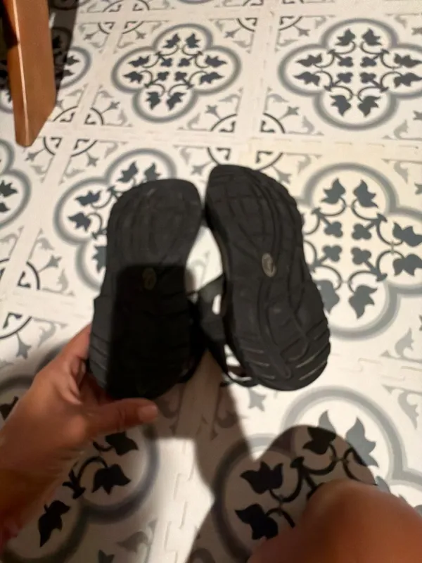 Chaco Z/1 Cloud Sport Sandals Black Solid - Image 6