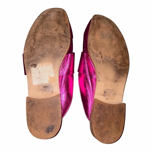 ✨Free People At Ease Metallic Pink Sz Loafers✨ - Image 10