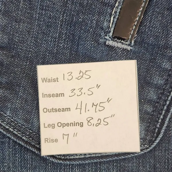 Black Orchid Los Angeles Boot Cut Jeans NWT Size 26 Dark Wash Bootcut Jeans - Image 9