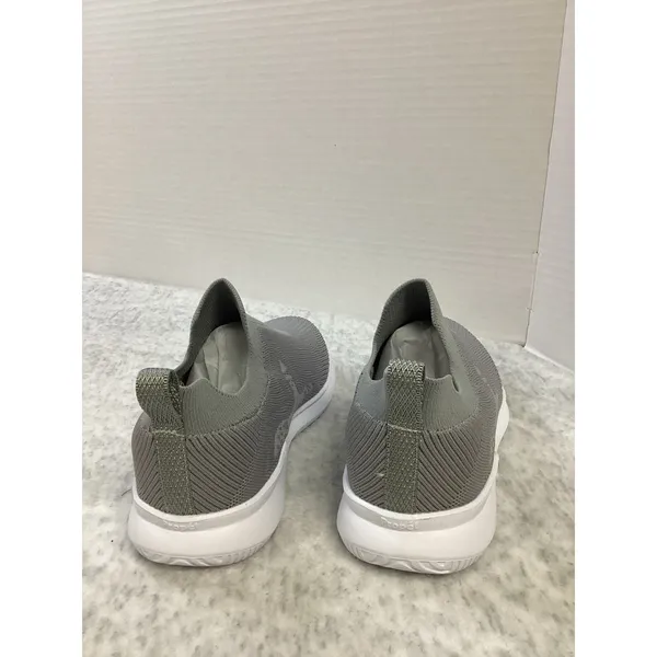 Propet TravelBound Slip On Sneakers Grey‎ Knit Walking Shoes Womens 6 XW WAT104M - Image 3