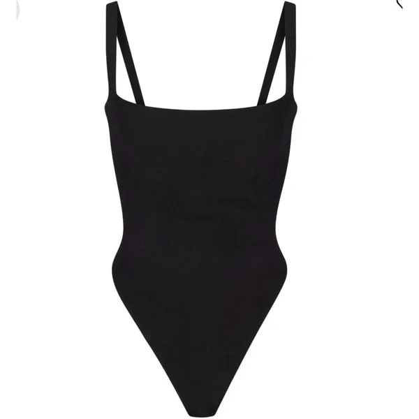 Skims NWT Terry Lounge Bodysuit L/XL Oxide - Image 6