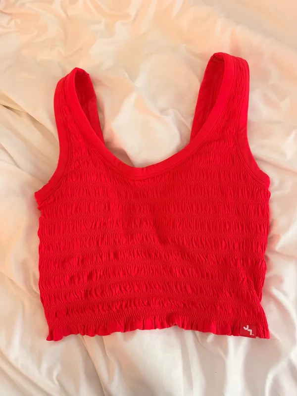 JoyLab Coral Crop Top - Image 2